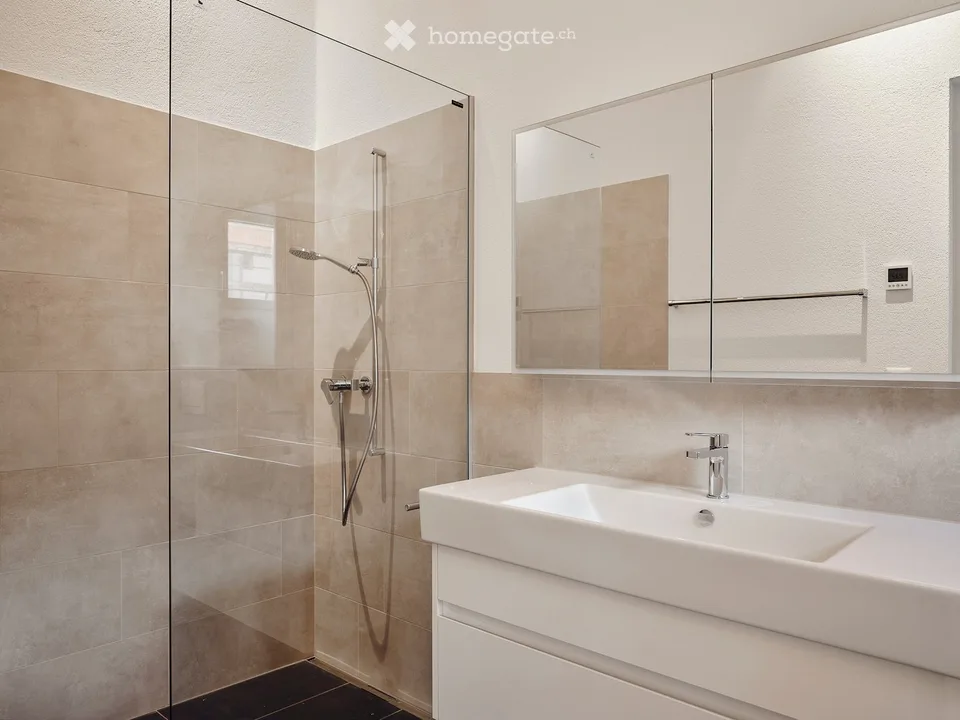 Einzigartige Dachwohnung mit 50 m² Dachterrasse und Bergpanorama – Foto 6 von 7