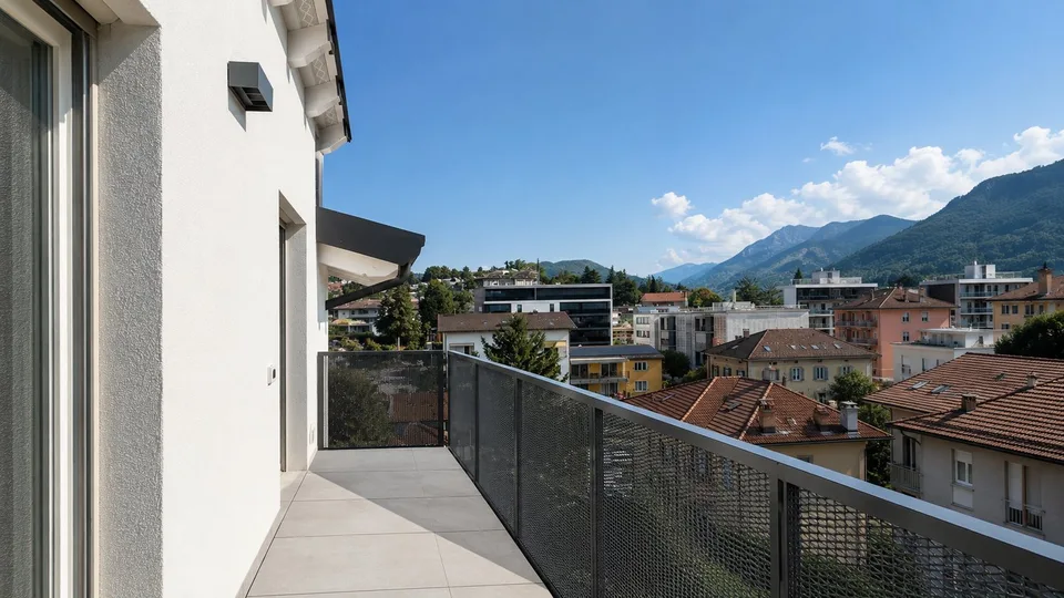 Nouvel appartement attique 3.5 pièces à Massagno – photo 9 sur 11