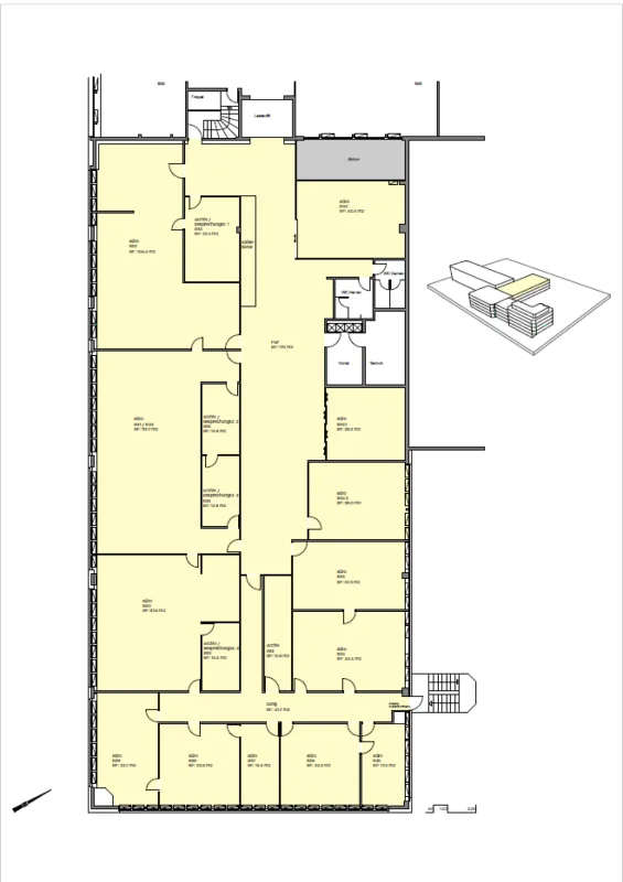 Grand espace de bureau avec 912 m2 à Lucerne – photo 10 sur 10