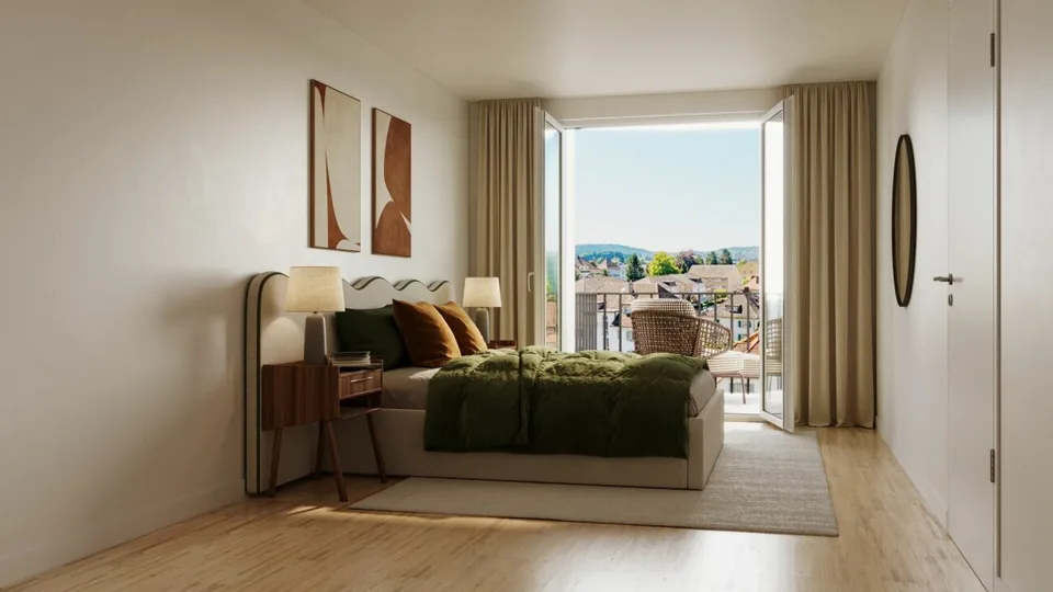 Première location Albertus: Appartements avec terrasse exclusifs avec vue imprenable sur l'Uetliberg – photo 3 sur 10