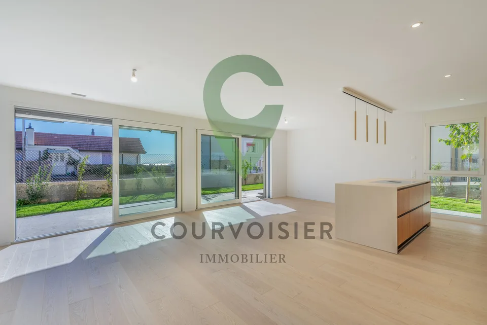 Aux portes de Lausanne - superbe 4,5 pièces neuf en rez-de-jardin – photo 4 sur 13