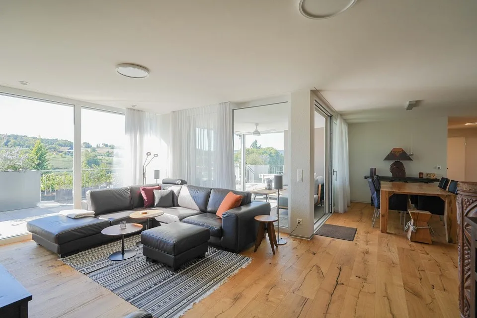 Bel habitat ! Appartement de terrasse climatisé 5,5 pièces – photo 5 sur 13