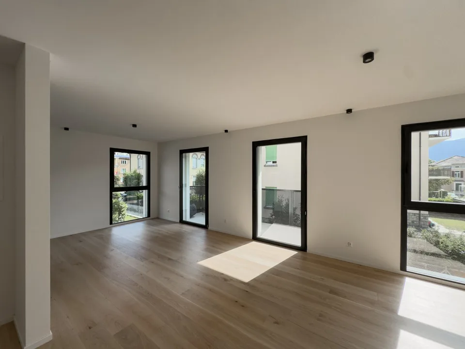 Nouveau et spacieux appartement 3.5 pièces à Massagno – photo 2 sur 9