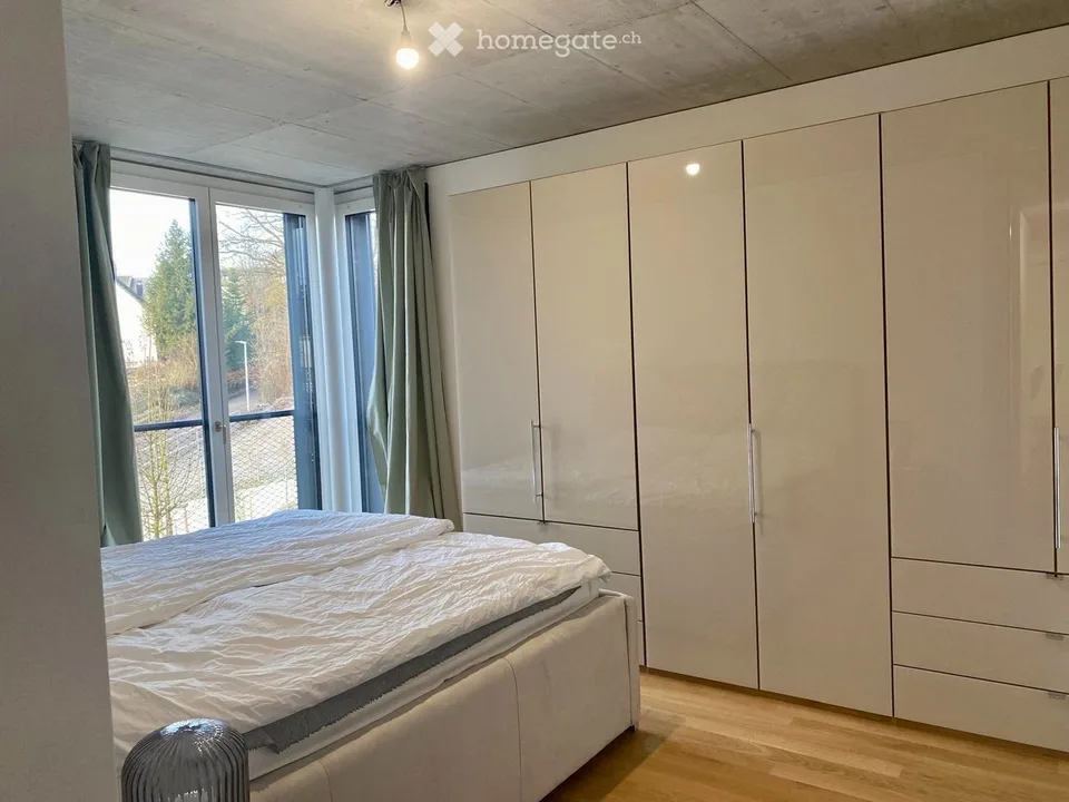 Stilvoll wohnen mit Aussicht: Moderne 4.5-Zimmer-Wohnung – Foto 8 von 13