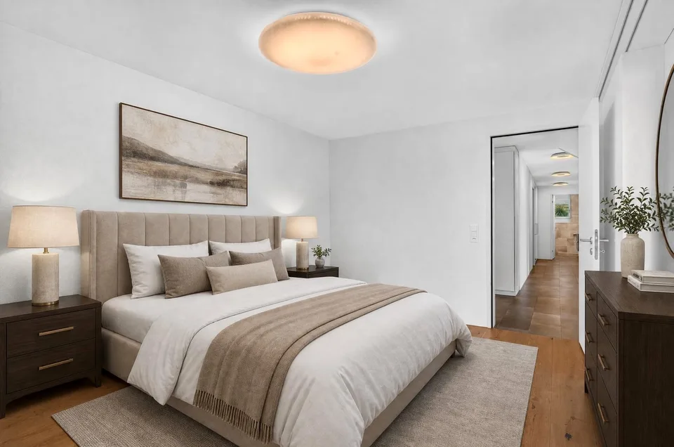Exklusive Wohnung mit Berg- und Seesicht – Foto 6 von 13