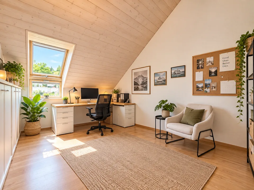 Stylish 4.5-room maisonette apartment with a far-reaching view in Walkringen – photo 7 of 11