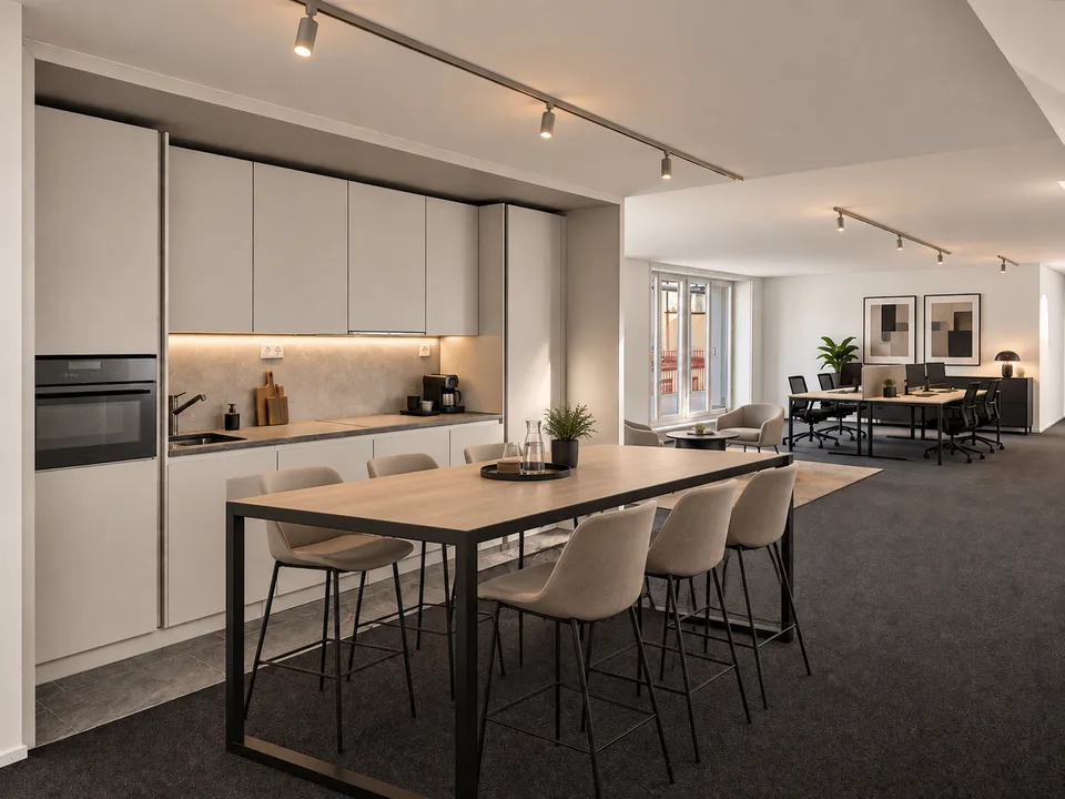 190m² Bürofläche mit Terrasse nur wenige Schritte vom Paradeplatz – Foto 4 von 4