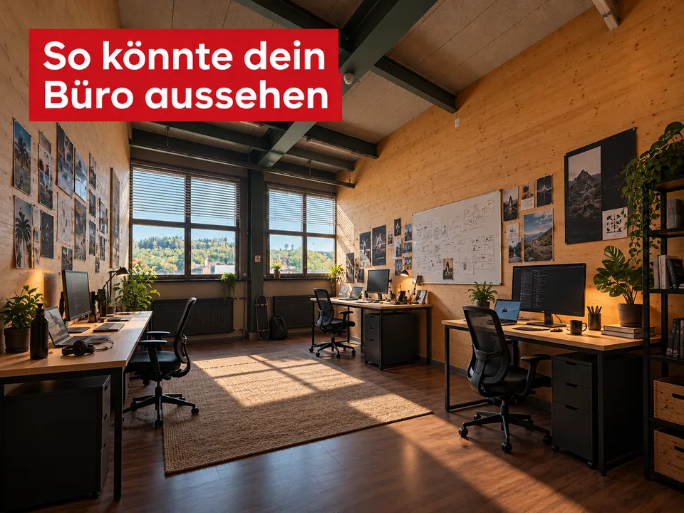 Günstiges Büro in kreativer Fabrikhalle – Foto 4 von 16