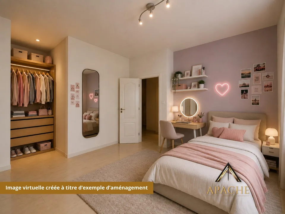 2 + 3,5 Räume oder 5,5 Räume mit großem Balkon? Die Wahl liegt bei Ihnen! – Foto 9 von 13