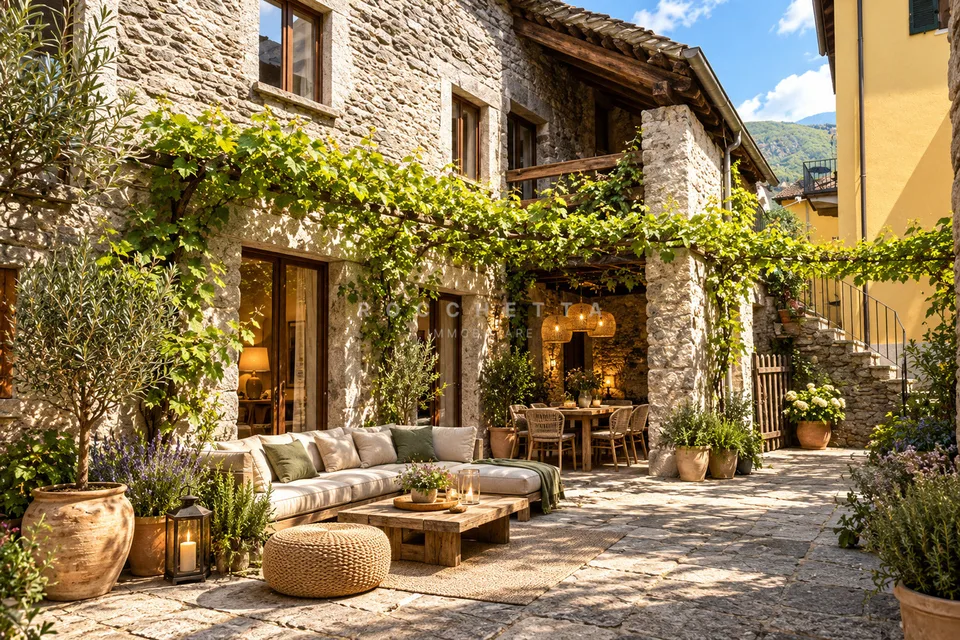 Caratteristica casa ticinese con piazzetta privata – Foto 10 von 13