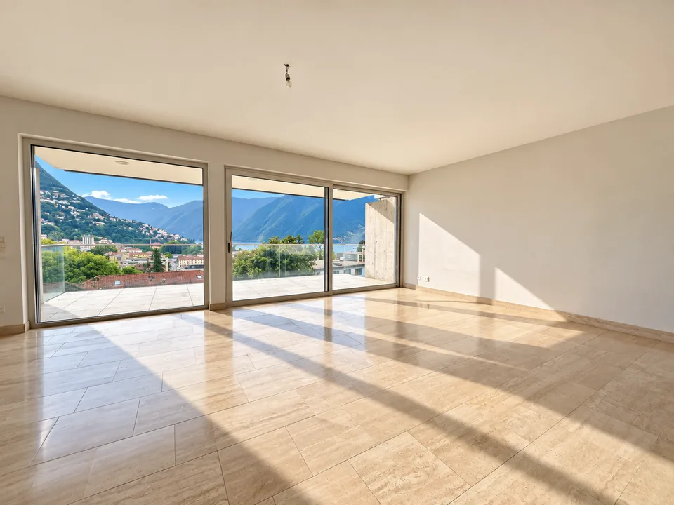 Geräumige 4.5-Zimmer-Wohnung mit Seeblick in einer exklusiven Residenz in Lugano – Foto 4 von 13