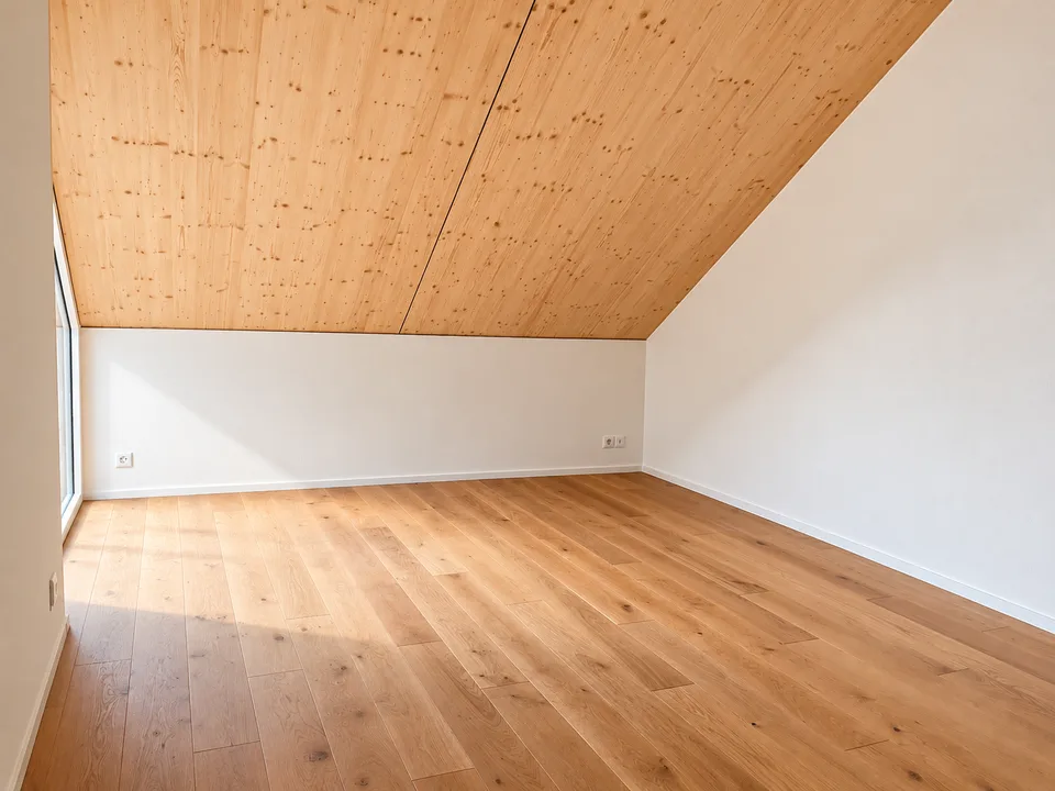 New and modern 3.5-room attic apartment with a view of the green – photo 9 of 9