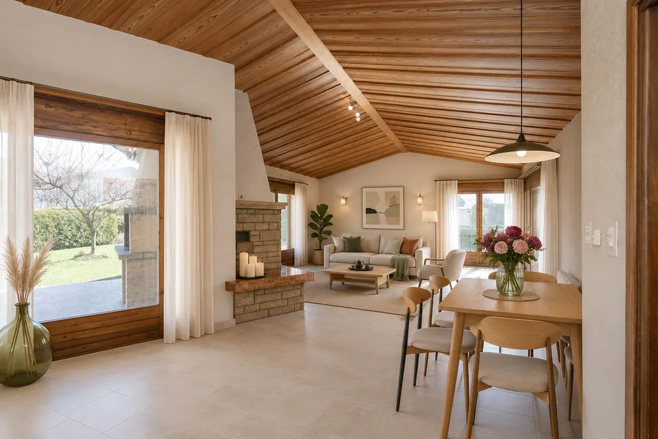 Una villa con bei volumi su quasi 1'000 m² – foto 3 di 12