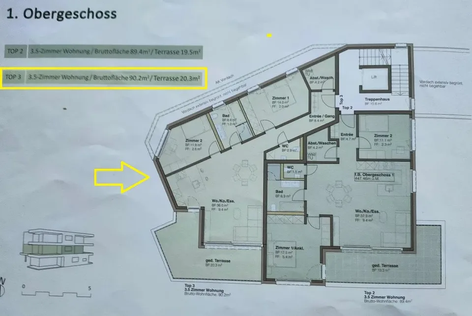3.5 Locali Appartamento - 90.2m² – foto 10 di 10