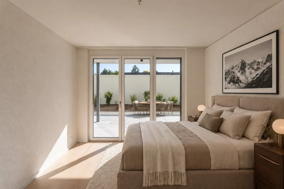 Rehpark – 3.5-Zimmer-Gartenwohnung mit grosszügigem privatem Sitzplatz – Foto 6 von 16