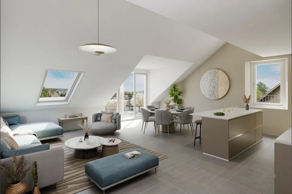 Lot n°9 - Appartement neuf de 4.5p + mezzanine au coeur de Cheseaux-sur-Lausanne – photo 3 sur 14