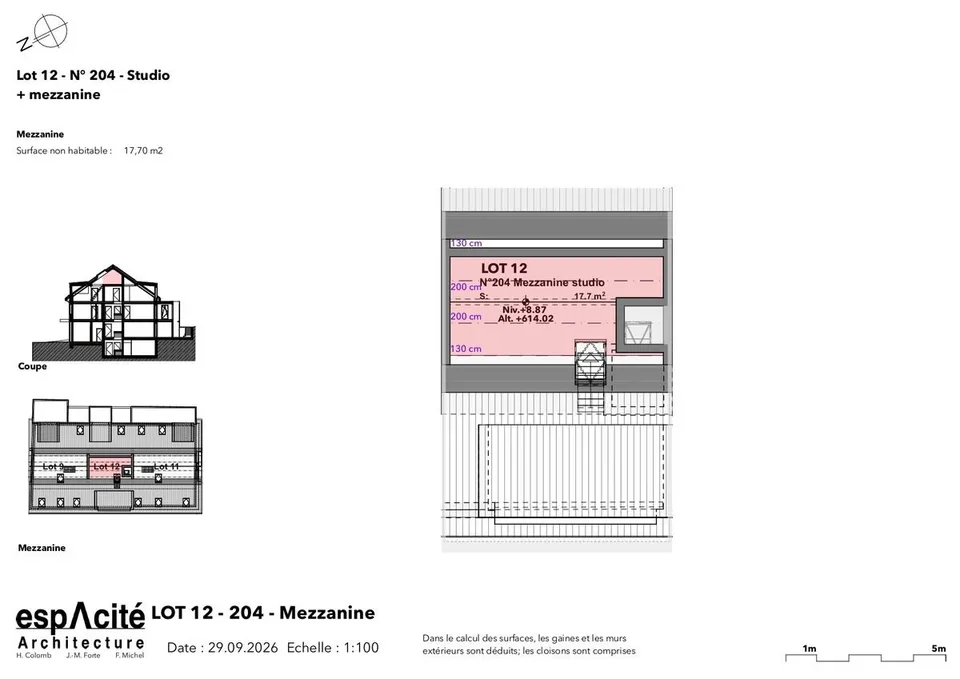 Lot n12 - Studio nuovo + mezzanino nel cuore di Cheseaux-sur-Lausanne – foto 7 di 14