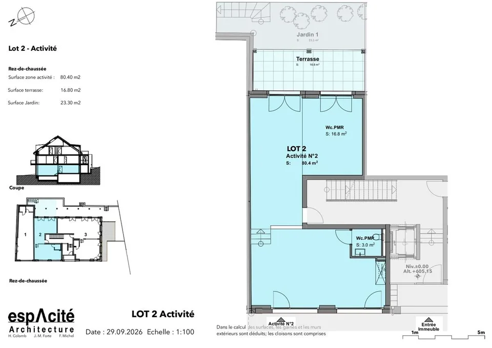 Lot n°2 - Surface commerciale neuve et idéalement située – photo 4 sur 4