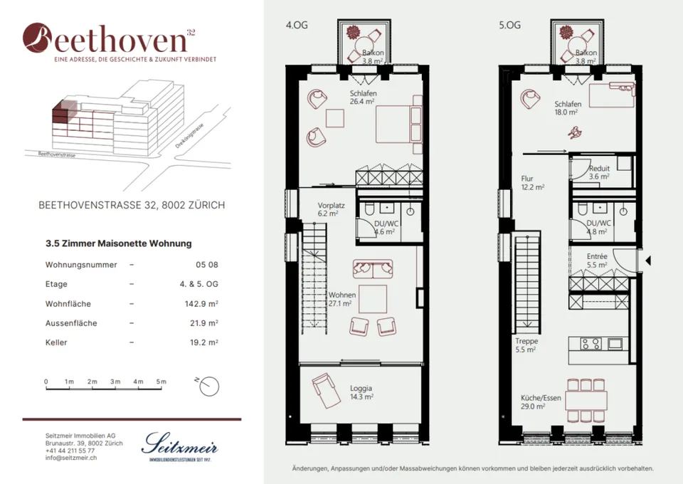 EXKLUSIVE MAISONETTE-WOHNUNG - ERSTVERMIETUNG NACH HOCHWERTIGER KOMPLETTSANIERUNG – Foto 12 von 13