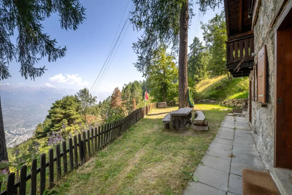 Einzigartiges Chalet am Ufer des Bisses, nur 350 Meter von den Seilbahnen von Veysonnaz entfernt – Foto 20 von 23