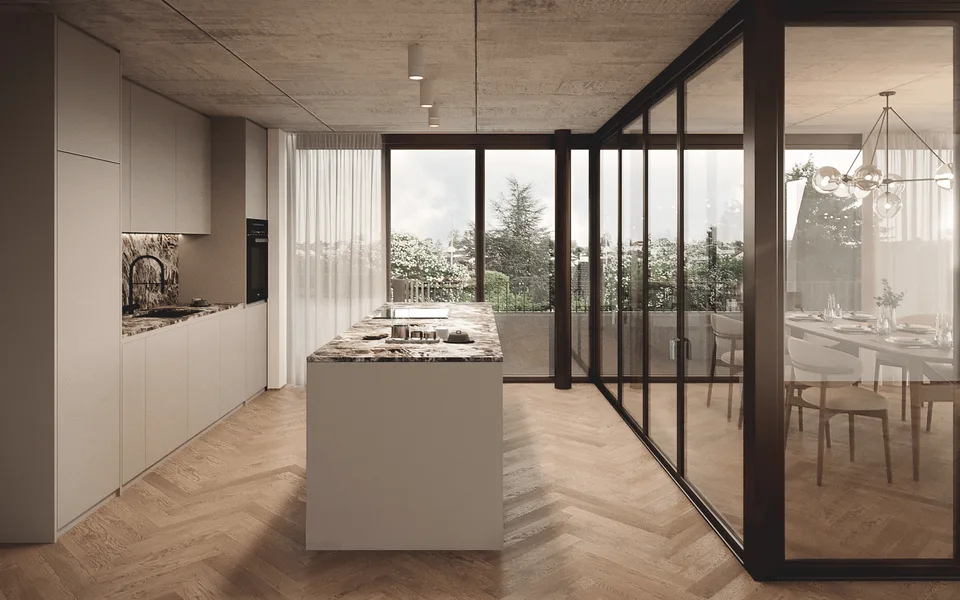 3.5-Room Attic Apartment with Spacious Roof Terrace – photo 2 of 7