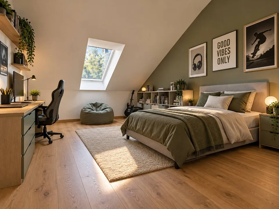 Duplex mit 4.5 Zimmern und Balkonen – Foto 9 von 13