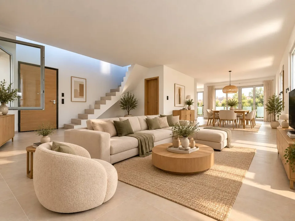 Duplex mit 4.5 Zimmern und Balkonen – Foto 3 von 13