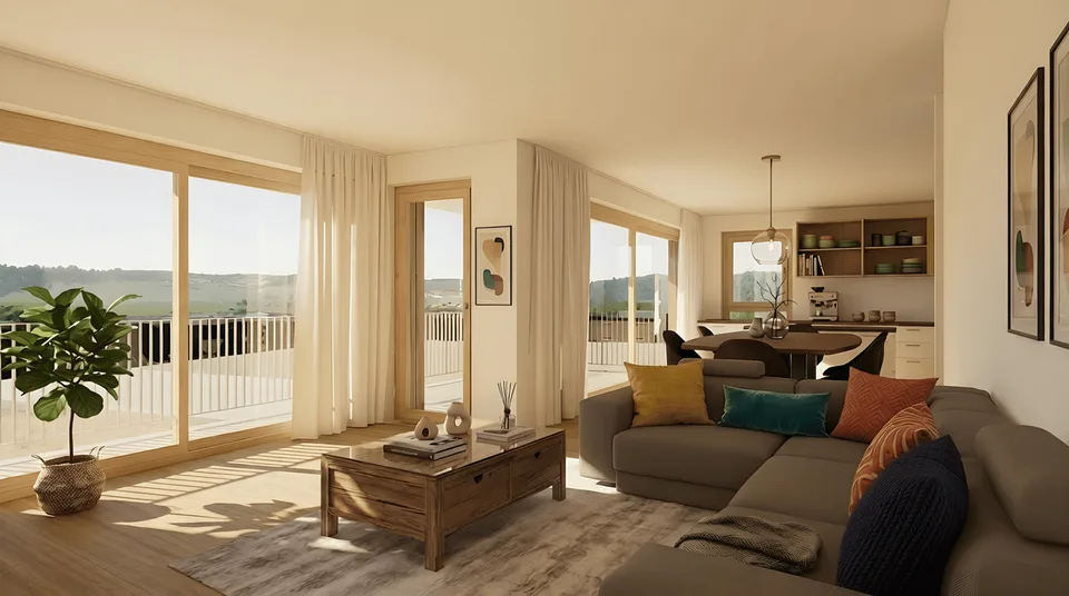 Ampio appartamento 4.5 locali con grande balcone – foto 4 di 6