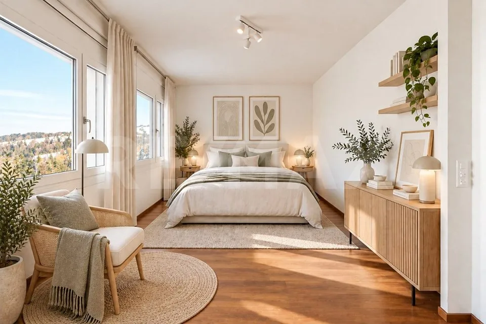 5.5-Zimmer Attikawohnung mit Sonnenterrasse - nahe St. Gallen, fern... – Foto 7 von 13