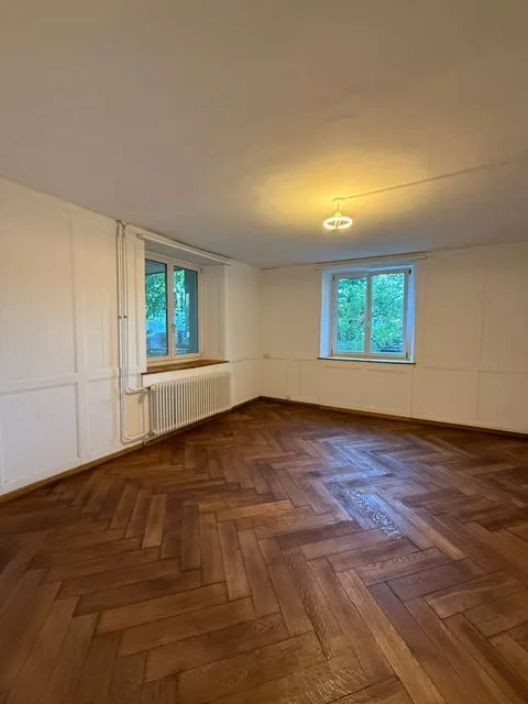 Premier loyer après rénovation, spacieux appartement 3.5 pièces au rez-de-chaussée avec terrasse et jardin – photo 4 sur 17