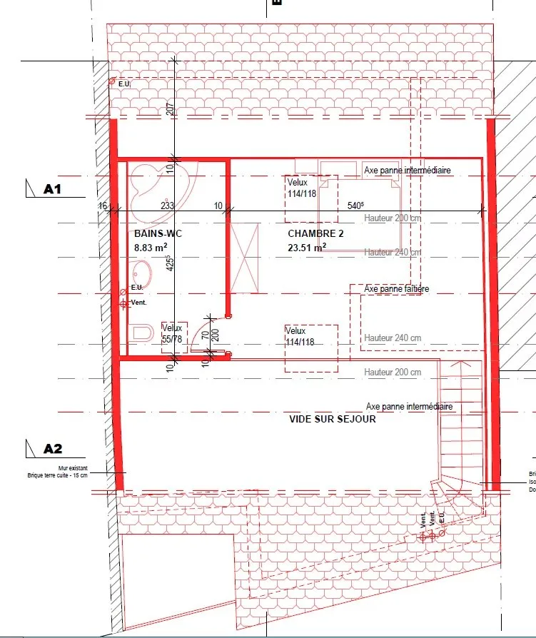 Appartement de 3,5 pièces en duplex au 4ème étage avec balcon et vue sur jardin et montagnes. – photo 9 sur 10