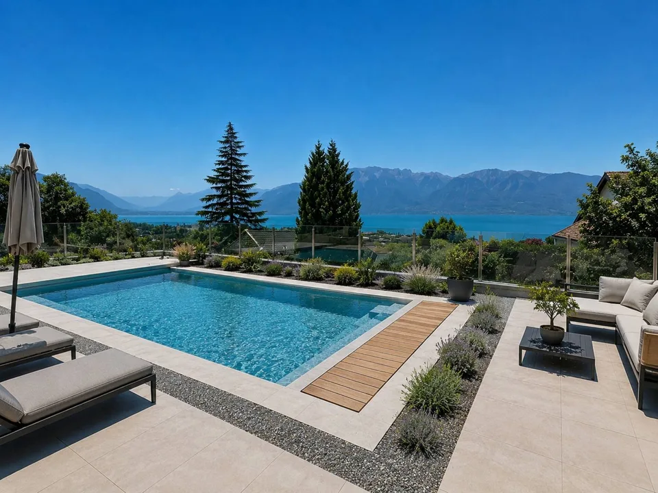 Neuf ! Villa individuelle avec piscine et magnifique vue sur le lac – photo 19 sur 26