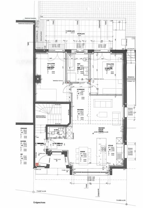 Appartement moderne 3.5 pièces avec espace de séjour – photo 5 sur 6