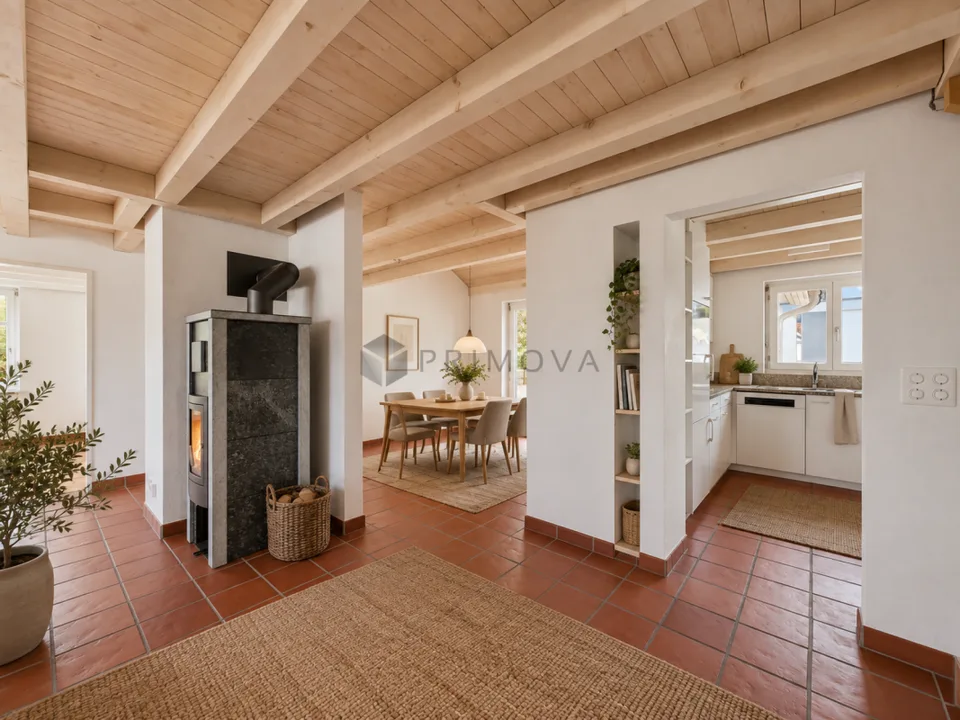 5.5 Zimmer-Dachwohnung mit Galerie und Loggia – Foto 2 von 13