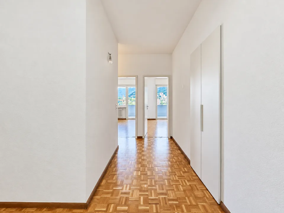 Lugano: Appartement de 2.5 pièces rénové au dernier étage avec vue splendide sur le lac – photo 4 sur 9