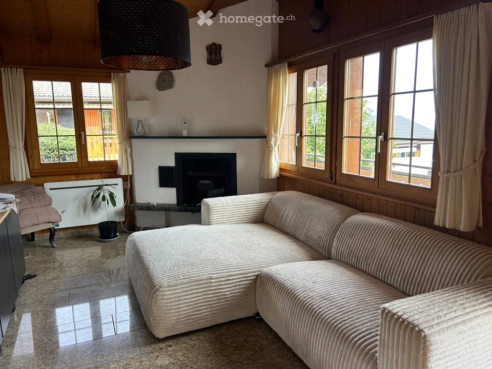 Schönes möbliertes Chalet zur Miete für ein Jahr in Haute-Nendaz – Foto 3 von 5