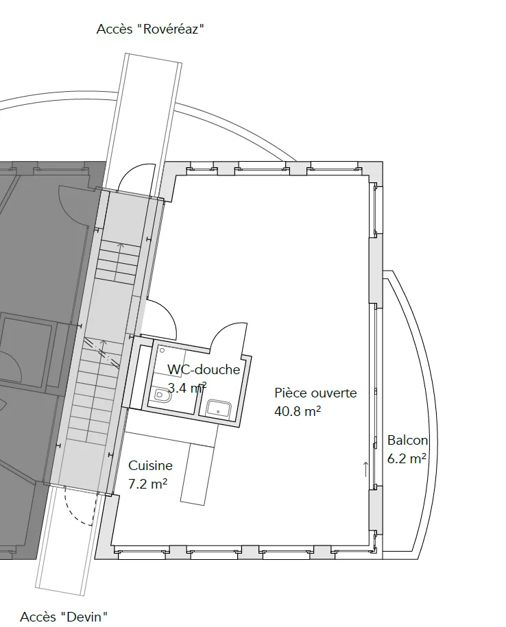Möblierte Wohnung, 1 Stück – Foto 2 von 12