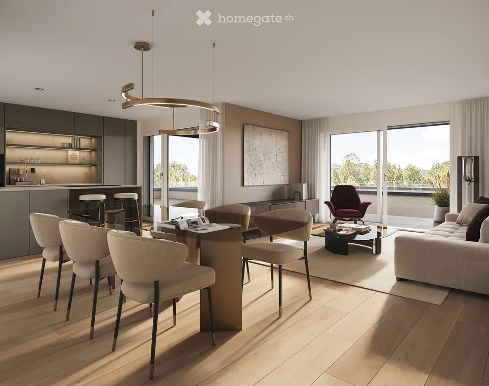 TRÜBLI Bassersdorf I Nuovo edificio Maisonetta in attico – foto 3 di 8