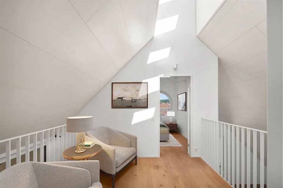 Spazio per l'individualità, appartamento-mansarda di 5½ locali in una zona tranquilla – foto 12 di 14