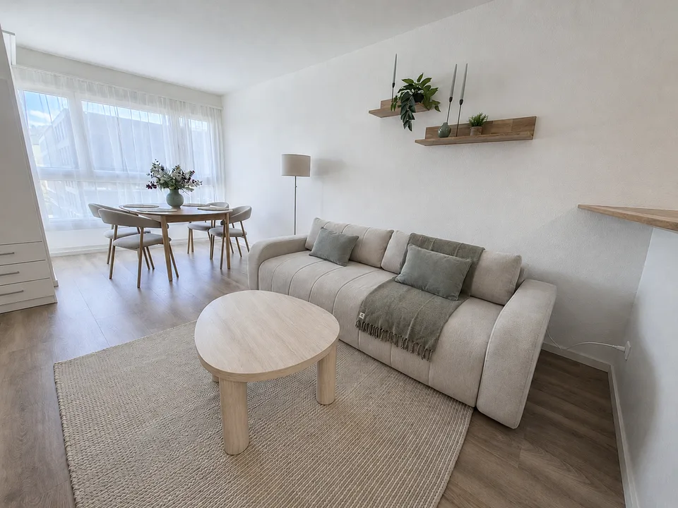 Exklusive möblierte 2.5 Zimmer Stadtwohnung nahe Bahnhof Zug – Foto 6 von 8