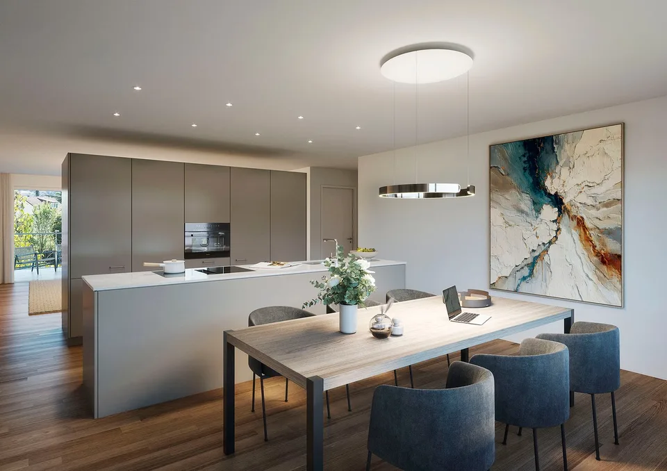 Natürlich schön wohnen - moderne 4.5-Zimmer-Neubauwohnung – Foto 2 von 2