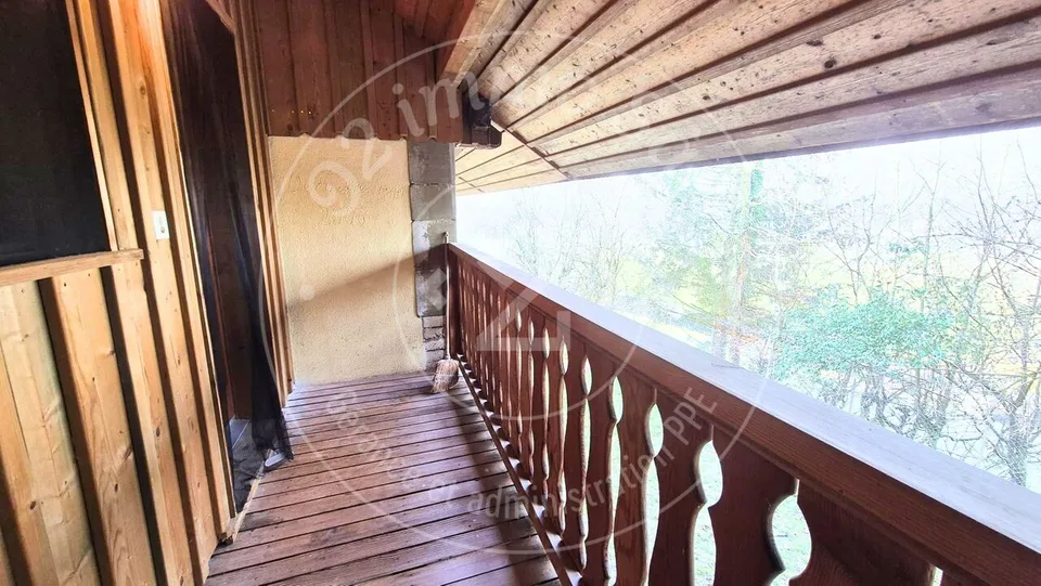 Charmantes 2,5-Zimmer-Duplexwohnung mit Balkon und Kamin - Vauderens – Foto 4 von 7