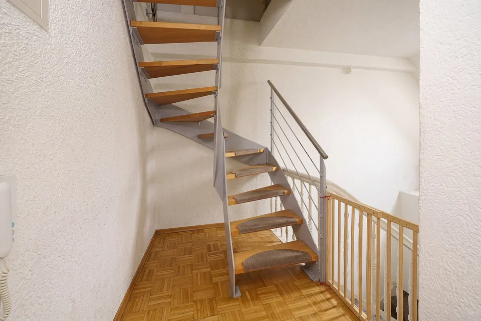 Au-dessus des toits du beau quartier de St. Johann – photo 14 sur 15