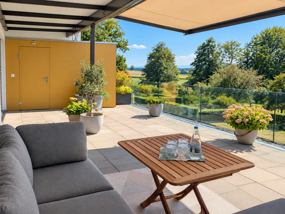 Vivere sul campo da golf - area benessere, fitness e terrazza da sogno con panorama alpino. – foto 7 di 14