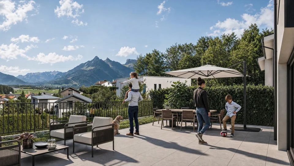 5.5 Zimmer Reihenfamilienhaus in Le Pâquier-Montbarry – Foto 2 von 6