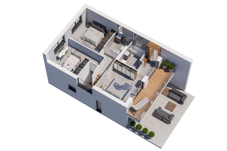 Ollon - Villas les Coquelicots - Nouvelle promotion - 4.5 pièces - 4B – photo 8 sur 10