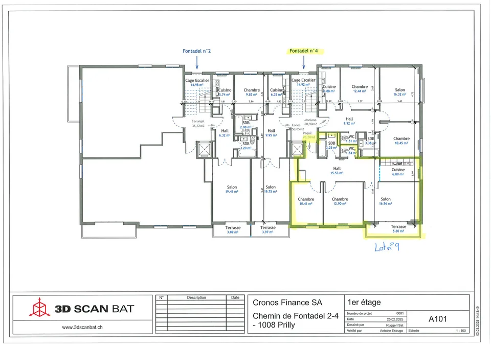 Charmanter Apartment mit 3.5 Zimmern in Prilly – Foto 11 von 11
