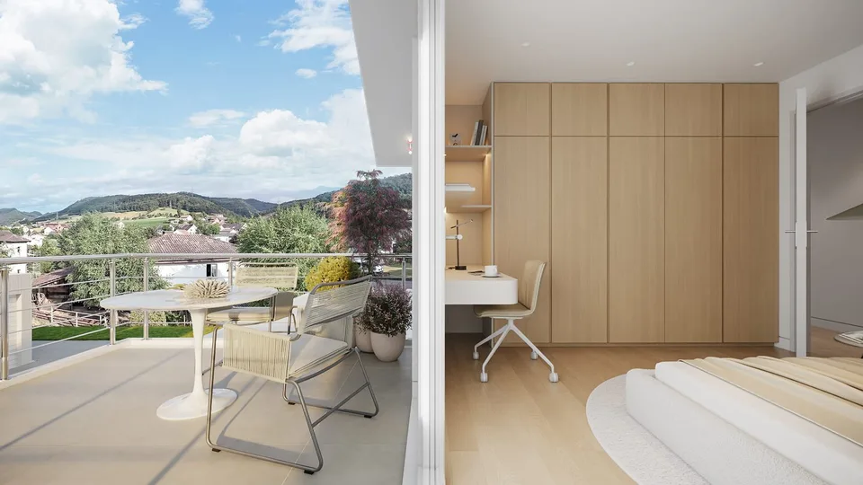 5.5-Zimmer-Doppeleinfamilienhäuser «Wolfacker» – Neubau in Stüsslingen, 4 Einheiten verfügbar – Foto 11 von 18