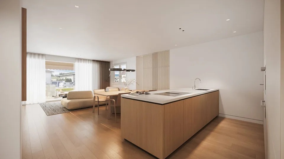 5.5-Zimmer-Doppeleinfamilienhäuser «Wolfacker» – Neubau in Stüsslingen, 4 Einheiten verfügbar – Foto 5 von 18