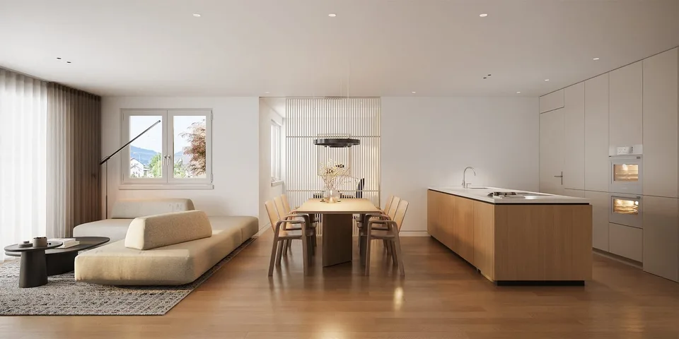 5.5-Zimmer-Doppeleinfamilienhäuser «Wolfacker» – Neubau in Stüsslingen, 4 Einheiten verfügbar – Foto 3 von 18